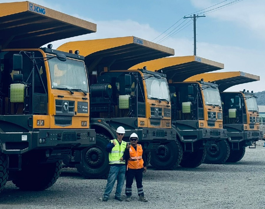 50台XG110矿卡为安第斯山脉注入安博首页_安博anbo（中国）动能