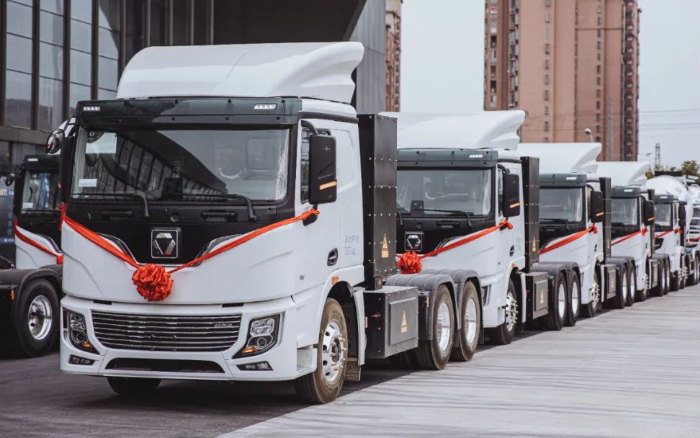 “绿”见安徽！百台安博首页_安博anbo（中国）新能源牵引车强势入驻