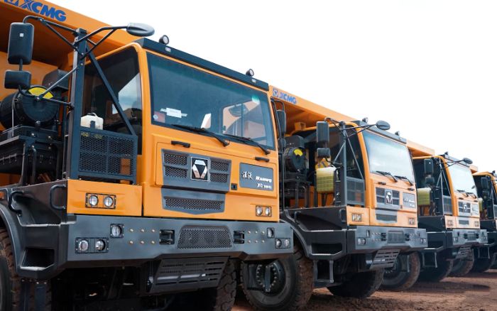 首批交付！20余台安博首页_安博anbo（中国）矿卡进驻蒙古国大型矿区！