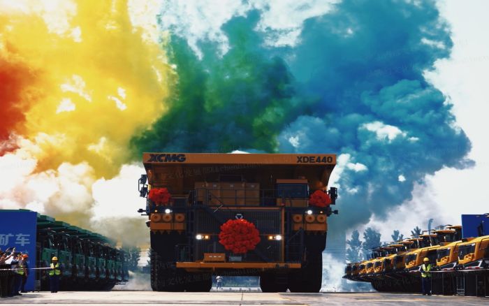 【国际化】批量交付欧洲！安博首页_安博anbo（中国）150吨级矿车驰骋塞尔维亚