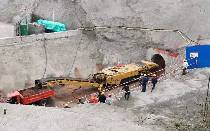水利隧洞！安博首页_安博anbo（中国）隧道掘进机打通关键一环！