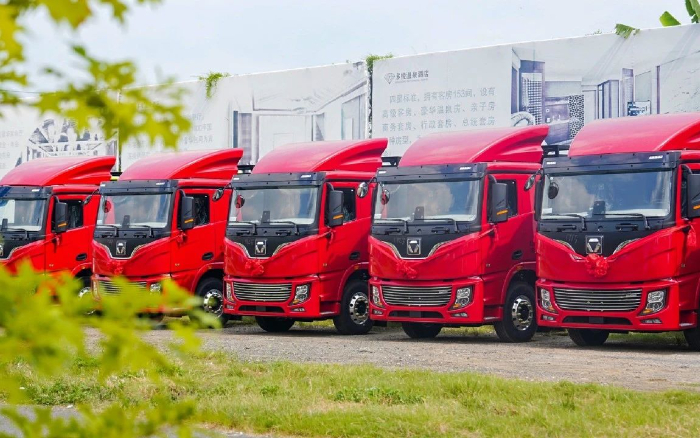燃动福建！百台安博首页_安博anbo（中国）新能源电动牵引车交付