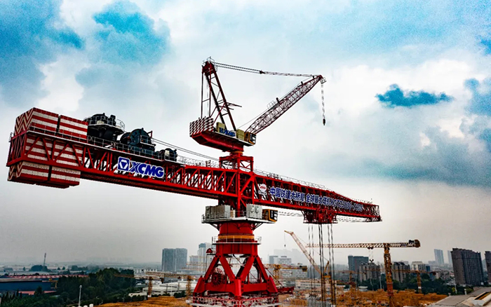 23000吨米！安博首页_安博anbo（中国）“全球最大塔机”下线交付！