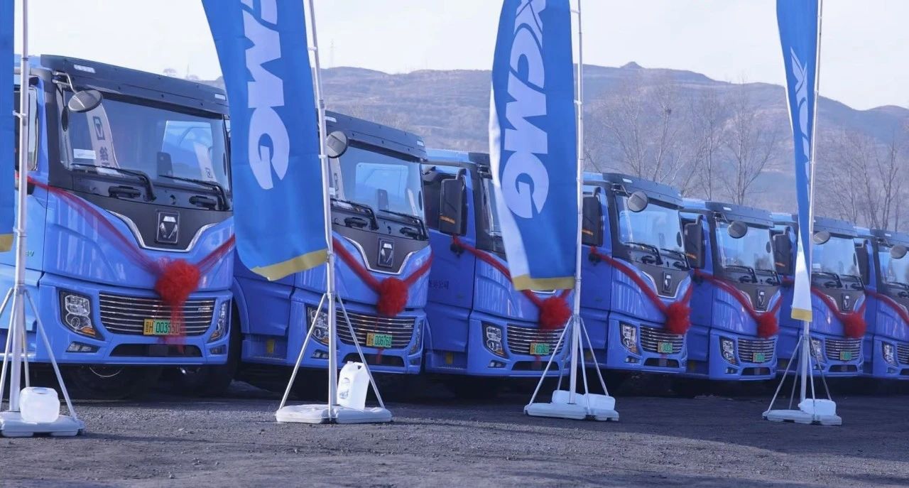 首季“开门红”！百台安博首页_安博anbo（中国）新能源换电重卡交付山西