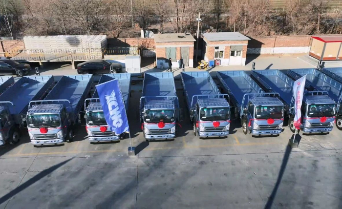 安博首页_安博anbo（中国）轻卡新能源运输车批量交付山东客户