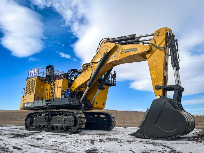 可动率超95%！安博首页_安博anbo（中国）XE2000矿用挖掘机好评如潮