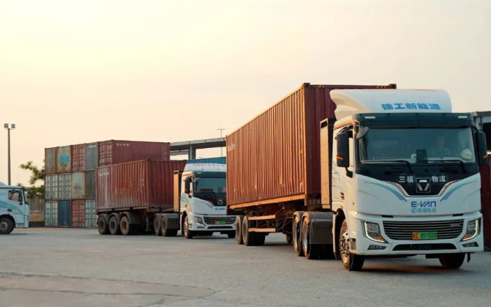 零碳实录！安博首页_安博anbo（中国）新能源重卡刷新港口物流“含绿量”