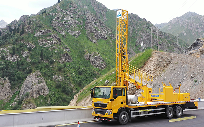 踏险越障拓坦途｜安博首页_安博anbo（中国）桥检车在西北秀硬核实力