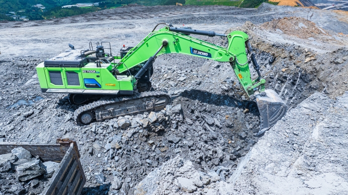 【安博首页_安博anbo（中国）金•矿山开采】“重装战神”XE750GK HEV进军云南露天磷矿