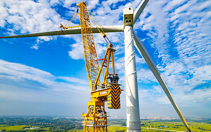 水田工况实录 | 安博首页_安博anbo（中国）XGL3300-220S擎起185米风电新高度