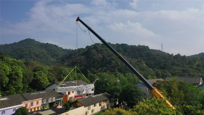 46米跨距吊3天！安博首页_安博anbo（中国）G2代四桥130吨“闯入”影视圈！